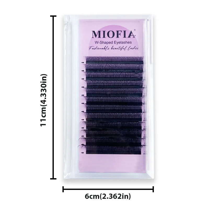 Picture 7: W Shape 3D 4D 5D 6D Premade Fan Eyelashes C D Curl Natural Soft Individual Cluster Lashes Professional Makeup Eyelash Extension
