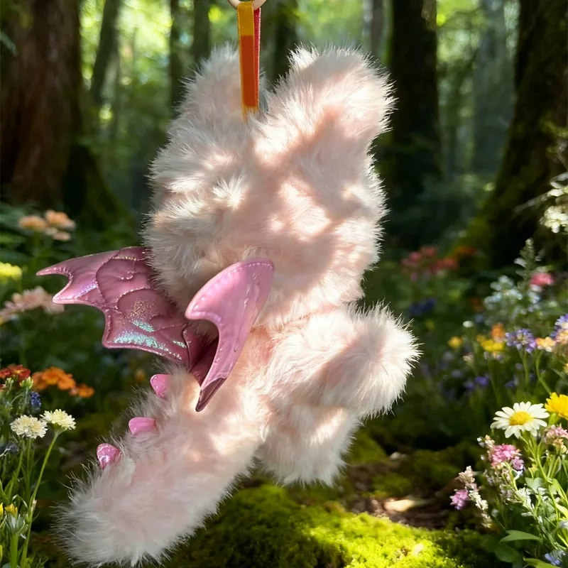 لعبة Angel Tail Fin القطيفة 2025 جديدة - سلسلة مفاتيح ناعمة الأكثر مبيعًا للأطفال. هدية مفاجئة مثالية للحفلات الوحشية والمزيد!