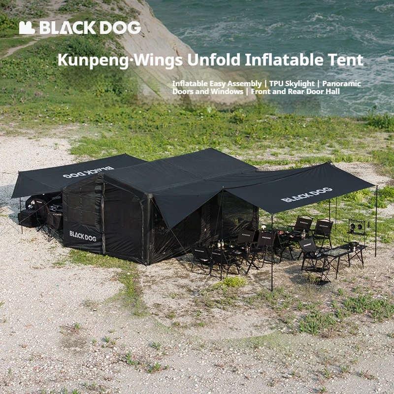 Naturehike BLACKDOG 自動インフレータブルテント 210D