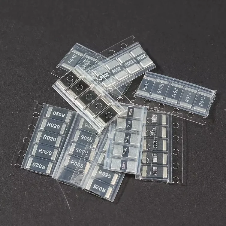 10 Value X 5pcs=50pcs R330/R220/R200/R150/R100/R050/R010 Sample Assorted 0.05/0.1/0.2Ohm 2512 SMD Resistor Kit 1% 1R00/R500/R470