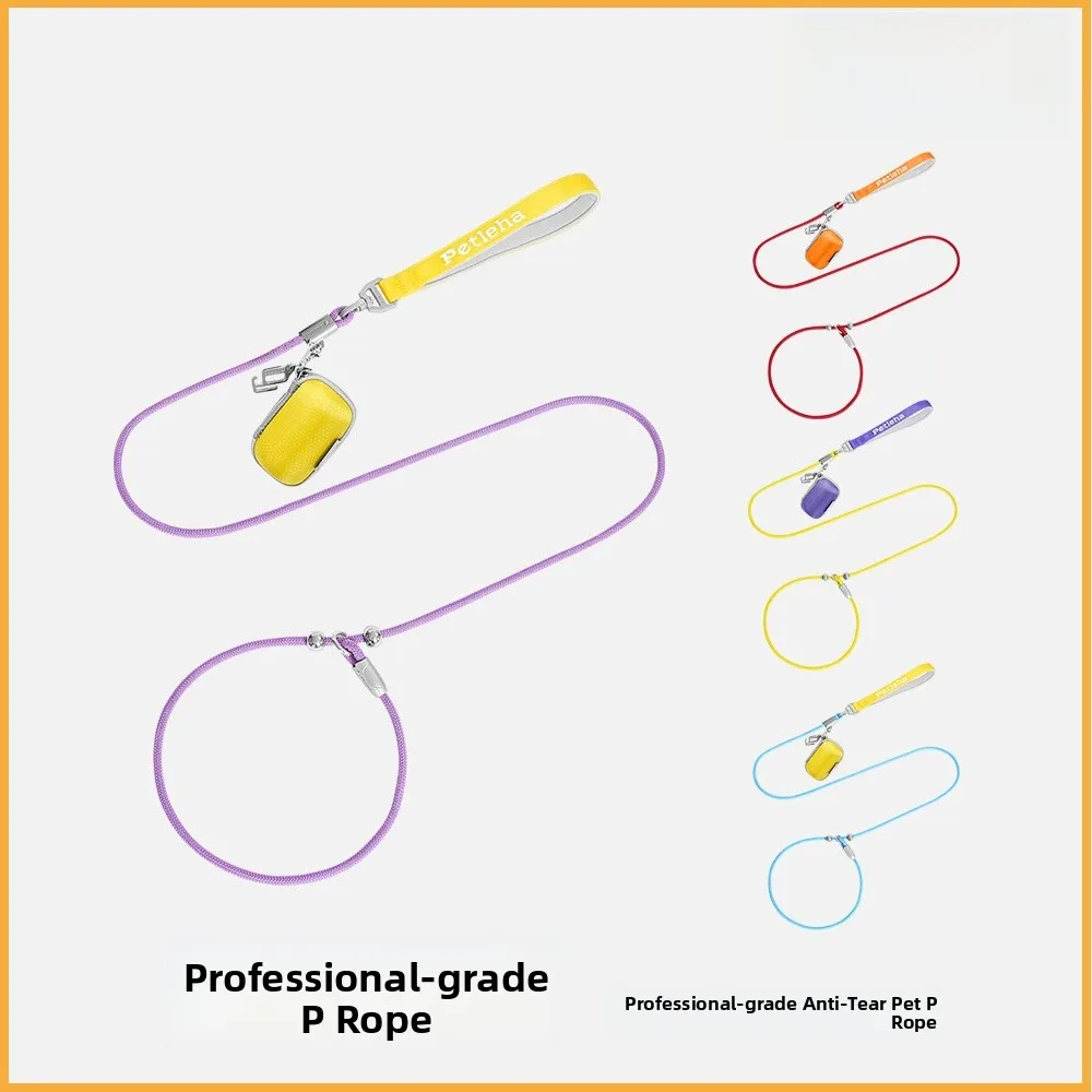 

Поводок BARKSE взрывозащищенный для дрессировки и прогулок, для крупных и мелких собак, профессиональная цепь-поводок