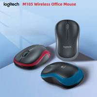 Logitech M185 2.4 GHz USB Wireless Mouse 1000DPI 3 Buttons Silent Gaming Optical Navigation Mice for PC/Laptop Mouse Gamer