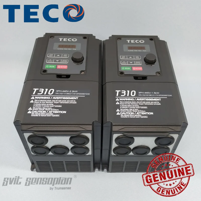 

1 Piece Teco T310 Series Frequency Converter 750W 1500W 2200W 3700W 5500W Genuine Variable Frequency Drive In Stock