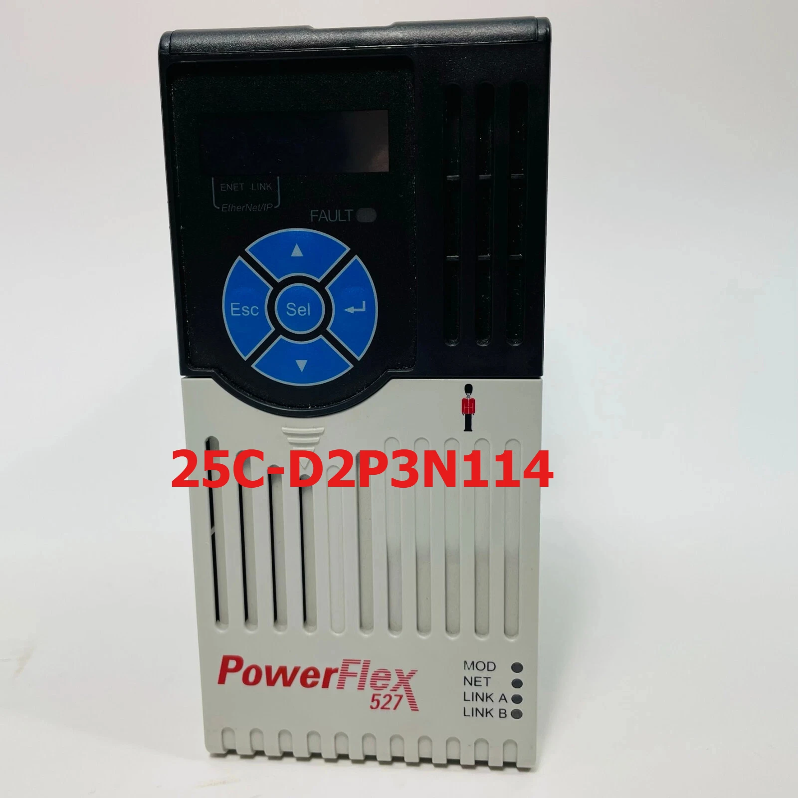 

Используется для привода переменного тока Allen-Bradley 25C-D2P3N114 PowerFlex 527 0,75 кВт 1,0 л.с., 480 В, 2,3 А