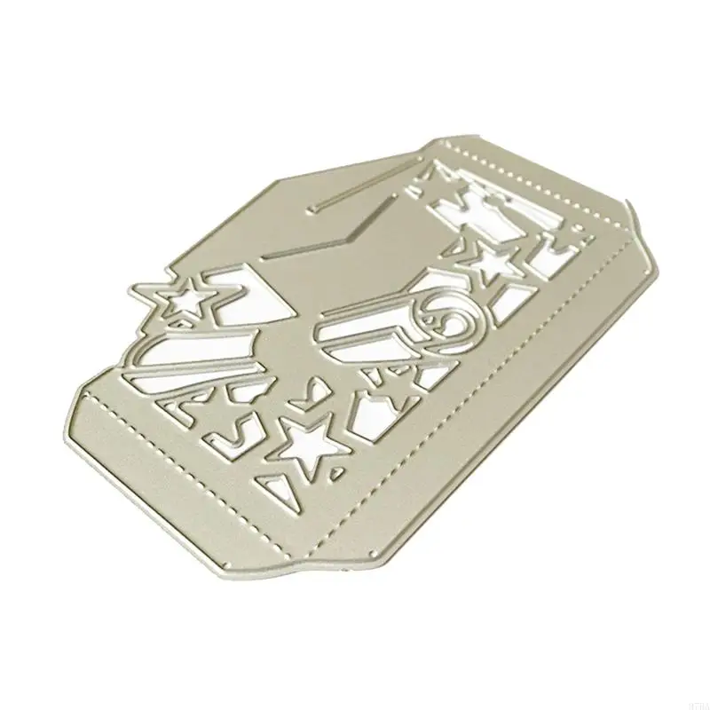 

97BA Graduation Hat Metal Cutting Dies Decorative Die Cuts Embossing Mould Template