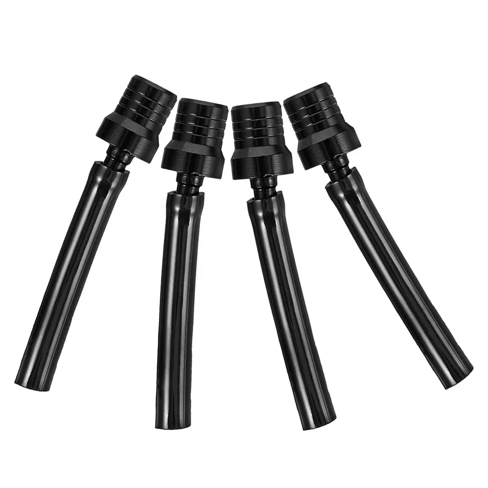 

4pcs Motorcycle Tank Cap Vent Black High Temp System Dirt Bike Gas Cap Hose Wide Compatibility Gas Can for Motorcycles