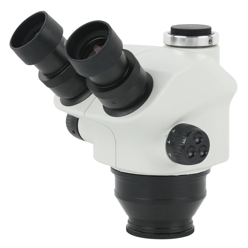 7-50X Simul-Focus Zoom Stereo Trinocular Microscope Head 0.3x 0.5x 0.7x 0.75x 1.5x 2x Auxiliary Objective Lens For PCB Soldering