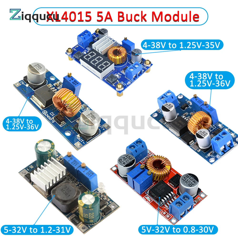 XL4015 5A DC to DC CC/CV Lithium Battery Step down Charging Board Led Power Converter Lithium Charger Step Down Module