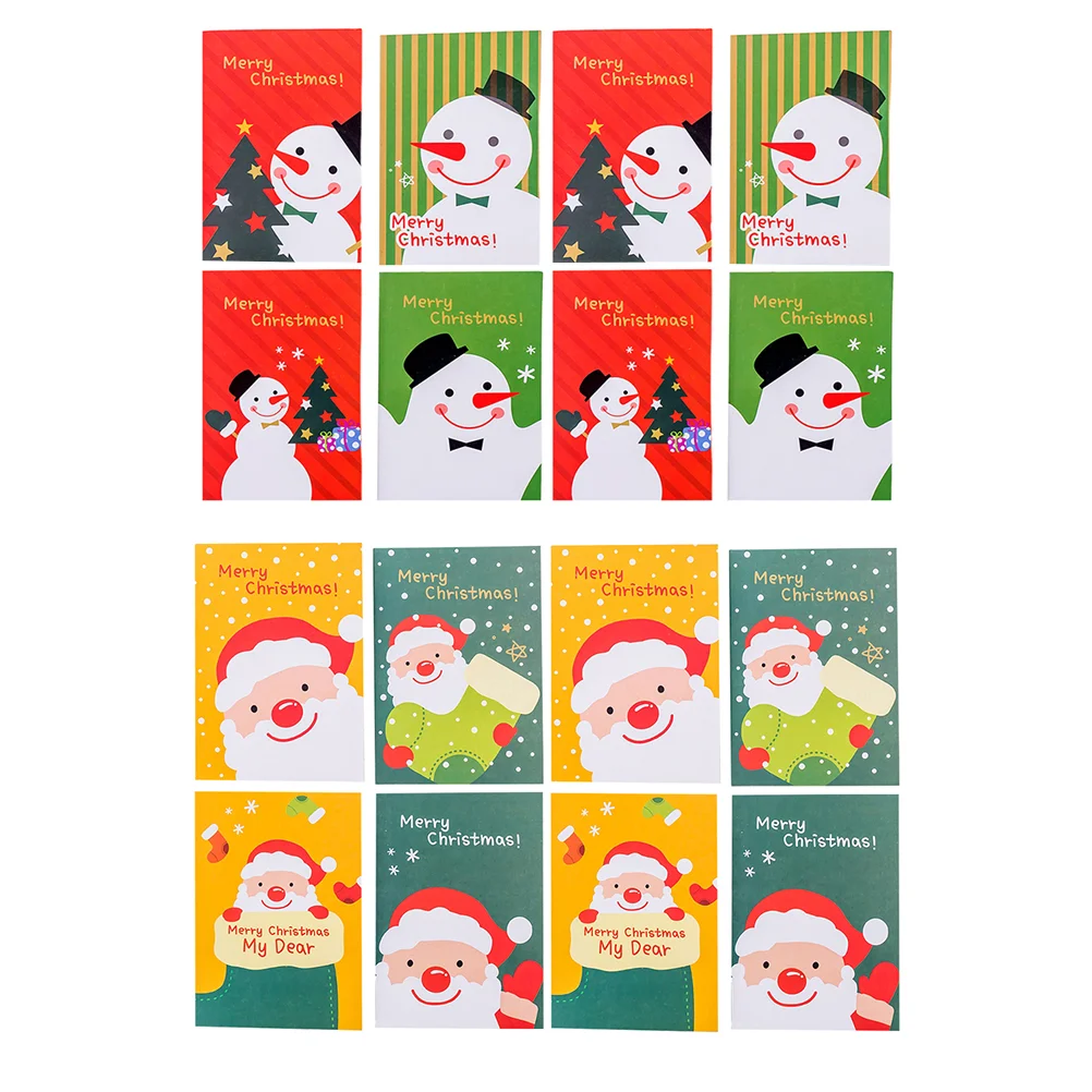 

24 Pcs The Notebook Christmas Notepad Pocket Cartoon Cute Student Writting School Office