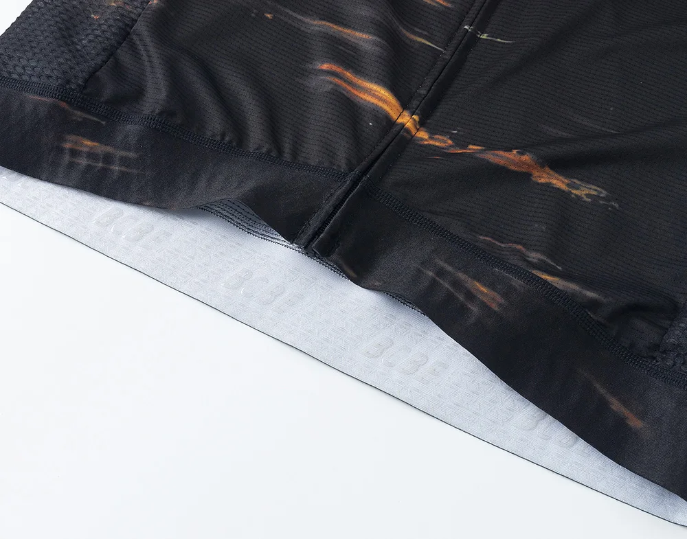 BCBE-ING Radtrikots für den Sommer, leicht, kurzärmelig, Rennschnitt, schnell trocknend, atmungsaktiv, UPF50+-Stoff, Maillot Ciclismo Hombre – Detail 13
