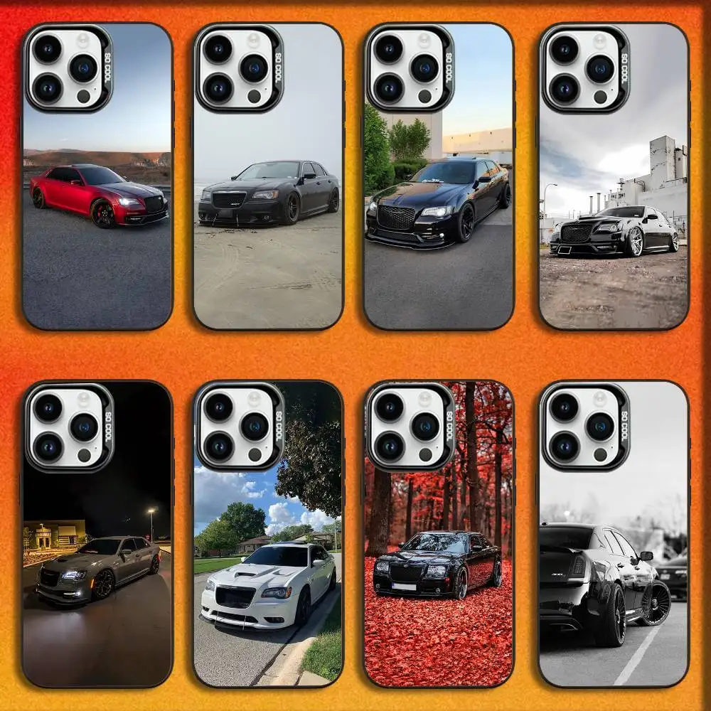 

Cool Car C-ChryslerES 300c Phone Case For iPhone 16,15,14,13,12,11,Mini,Pro,E,MAX Black Candy Matte Shockproof Cover