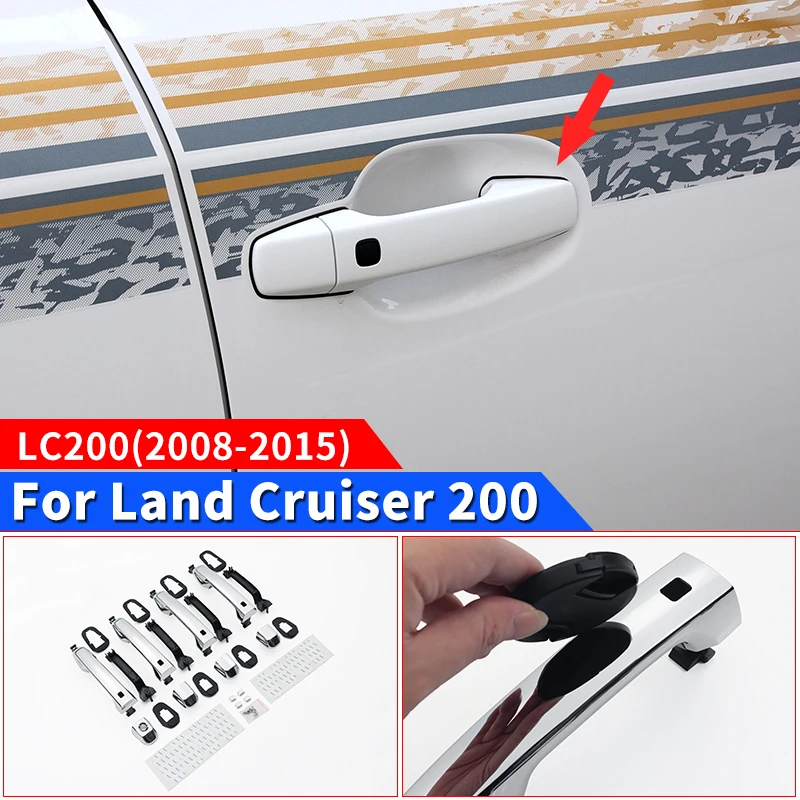 

For Toyota Land Cruiser 200 2008-2015 2014 2013 Exterior Handle Replacement Parts LC200 FJ200 upgraded Modification Accessories