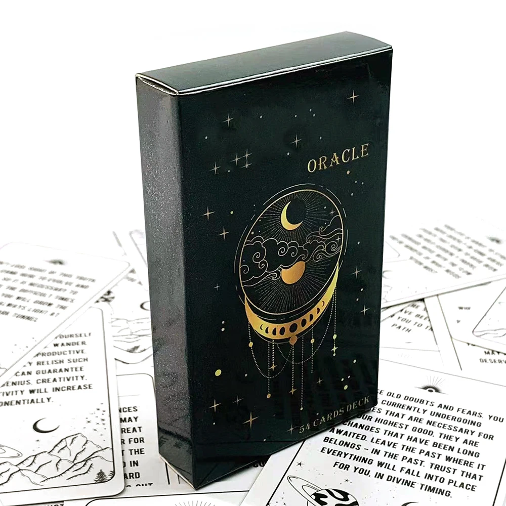 NEW Oracle Cards A 54 Cards Deck English Version Of Fate Divination Card Game,Family Party Card Games New Year Gifts