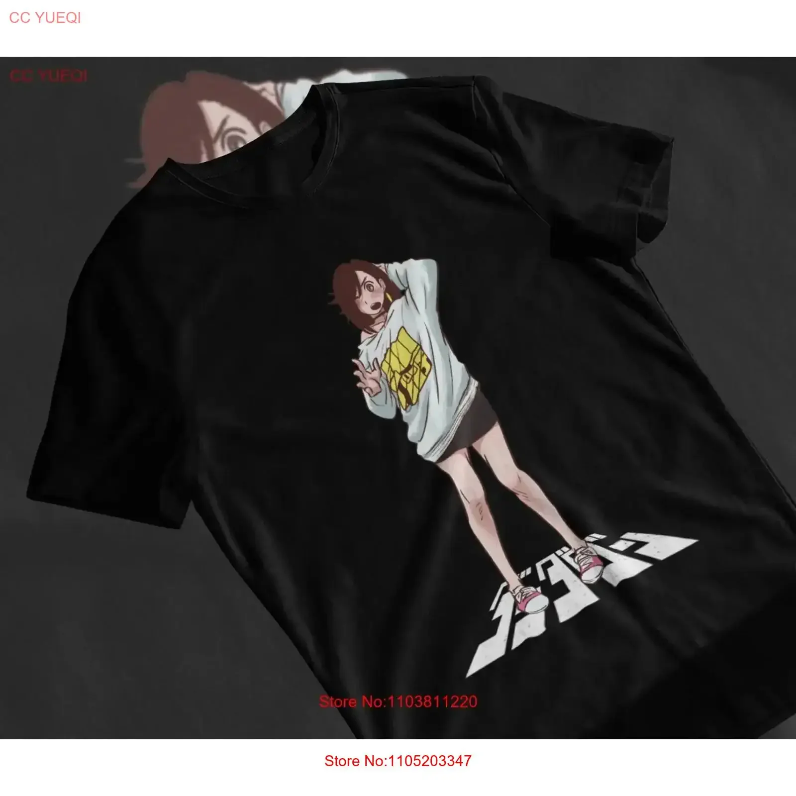 

Футболка Dandadan Momo Vintage Anime Manga Ayase, японская милая винтажная стираная дышащая уличная одежда с рисунком, модная мягкая