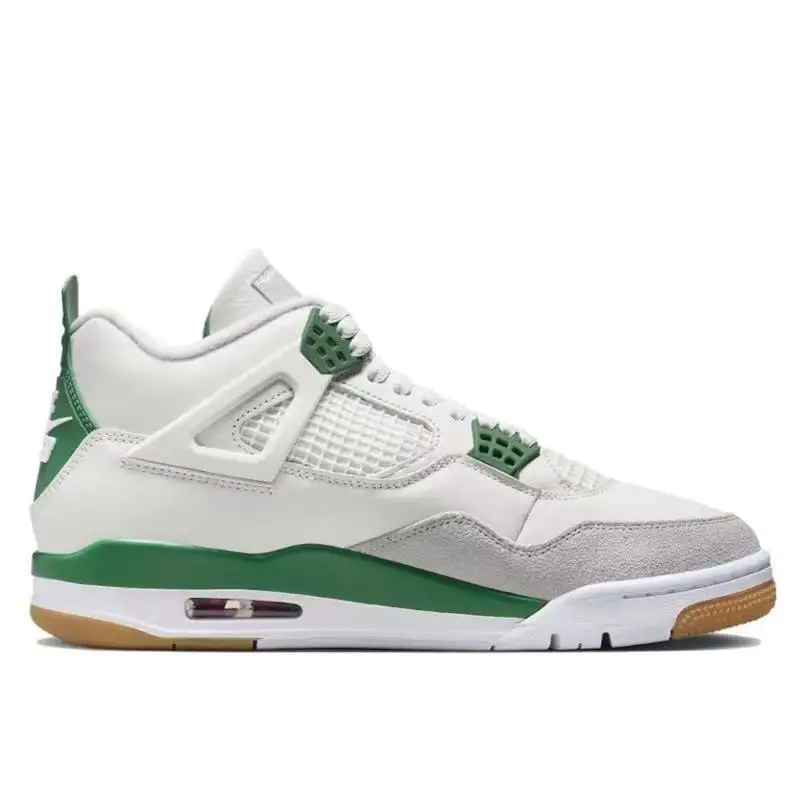 Nike-zapatillas de baloncesto x Air Jordan 4 Retro SB Pine Green para hombre y mujer, deportivas clásicas para exteriores