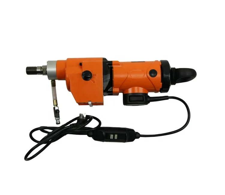 HZ-168 Portable Diamond Core Drill Machine 110/220/240V Electric Concrete Power Drill Comfortable Handle Impact Shock Single