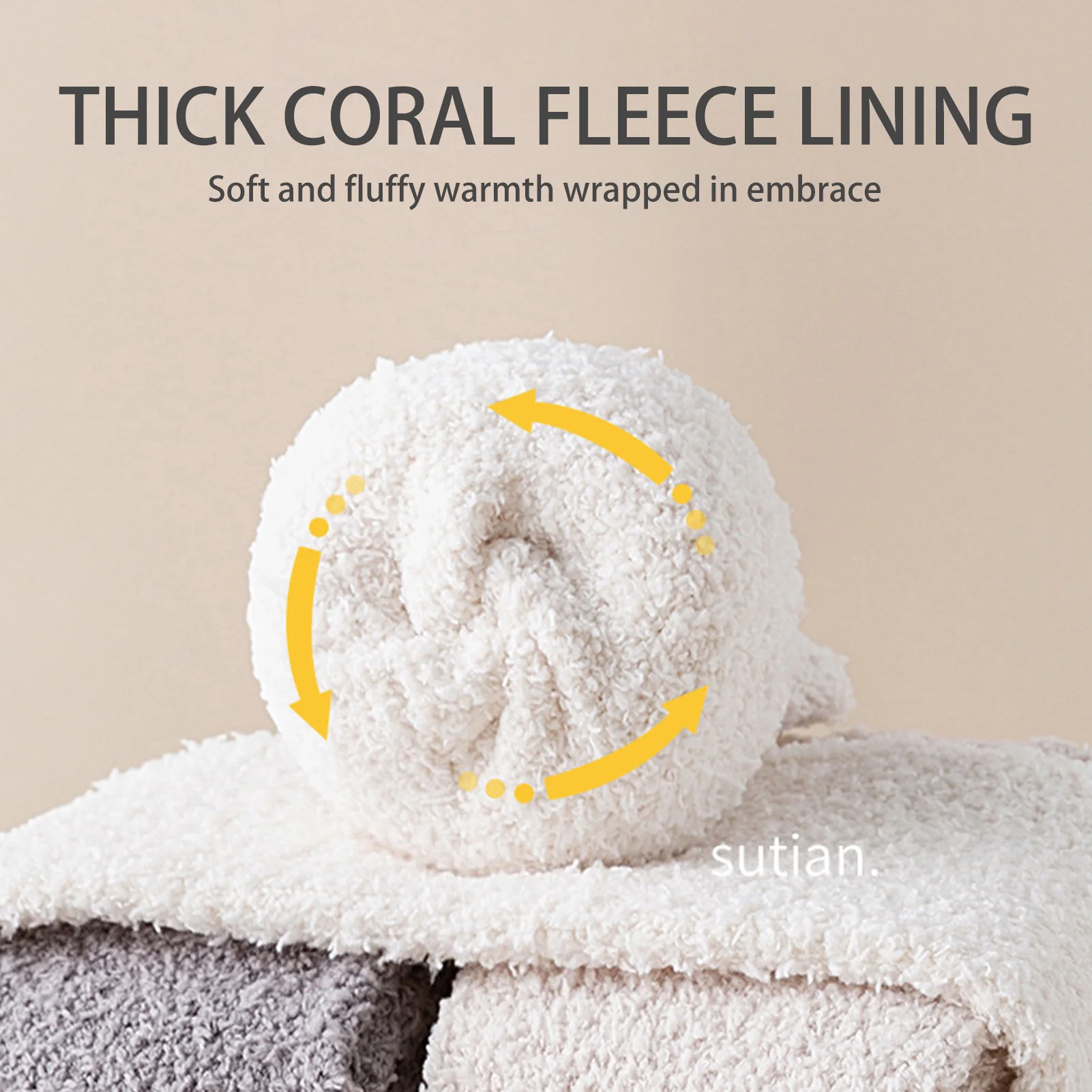 

Флисовые длинные гетры до колена, теплые чехлы для ног, однотонные утолщенные и мягкие гетры, подходящие для костюмов для рождественской вечеринки