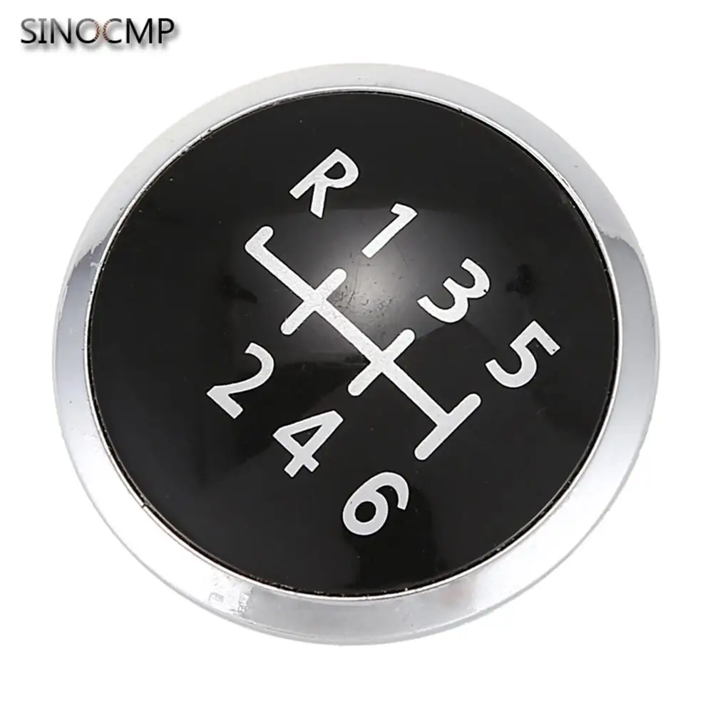 

6 Speed Gear Knob Emblem Badge Cap 7H5711144D For VW Transporter T6 T5 T5.1 Gear Stick Knob Badge Cover Gear Shift Knob Car Part