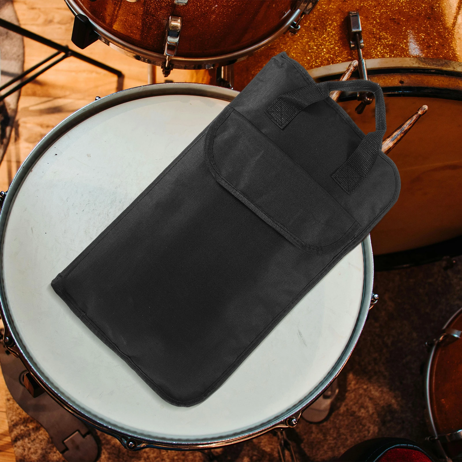 

s Drumstick Bag Portable Professional Holder Storage Pouch for Sticks Mallets Accessories Carry Case for Jazz