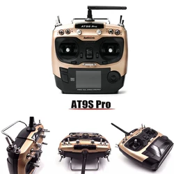 RadioLink AT9S PRO 2.4G 10/12CH  DSSS FHSS Mode2 Transmitter with R9DS Receiver  for RC Model Airplane Drones