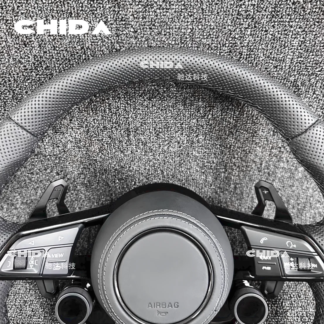 

Руль из углеродного волокна с двумя кнопками ЖК-дисплея, подходит для ADs A3 A4 B8 B9 A5 A6 C7 C8 RS3 RS4 RS5 S3 S4 S5 TT TTS TTRS R8