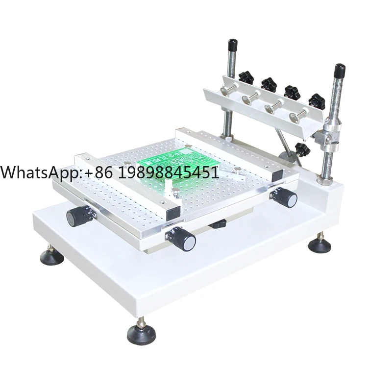 Wholesale Pcb Solder Paste Printer Economical Desktop Flexible Positioning Printing Machine SMT Stencil Printer Solder Paste