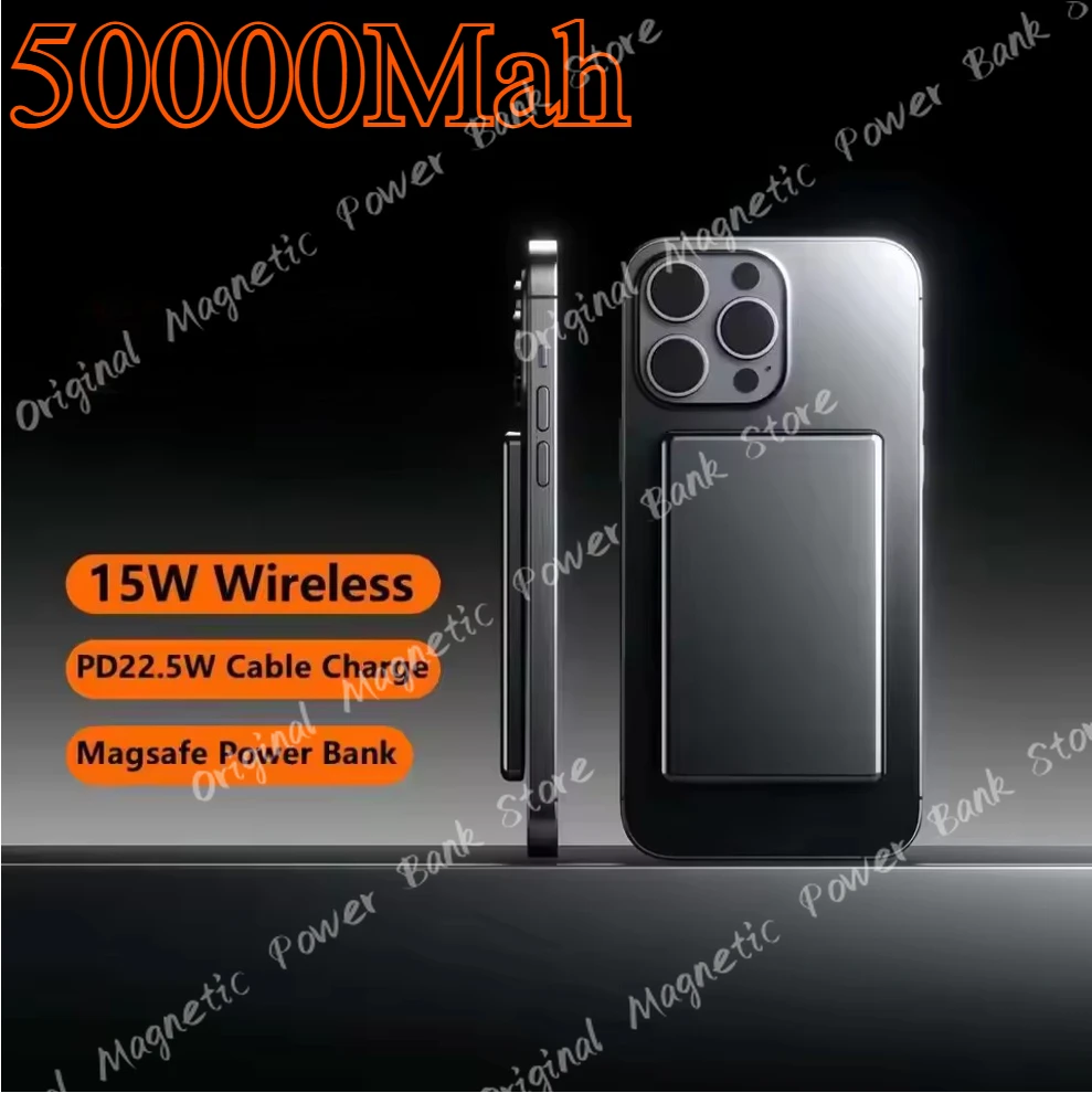 

Brand 50000mAh Power Bank Portable Charger Ultra Thin Fast Charging Power bank External Battery Pack for iPhone Xiaomi Samsung