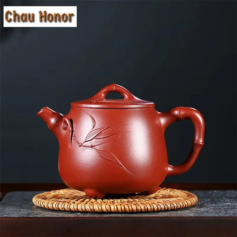 270ml Authentic Yixing Raw Ore Dahongpao Purple Clay Teapots Handmade Household Chinese Kung Fu Tea Set Tea Ceremony Accessories