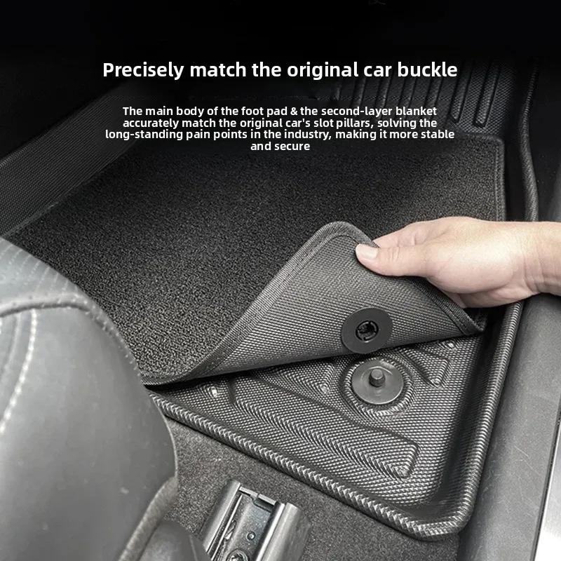 For 2022-2024 Honda Z-RV, right-hand drive Japanese car floor mats, TPE eco-friendly Galaxy carpet, wear-resistant indoor carpet