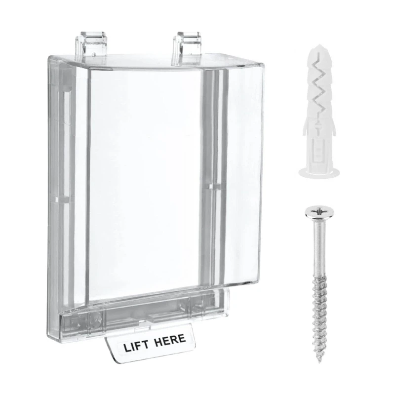 

Fire Alarm Pull Station Covers | Manual Call Point Protective Guard for Fireproof Switch Guard