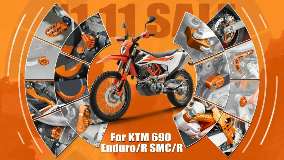 Kupplungsnehmerzylinder-Upgrade-Kit für KTM 690 ENDURO R 690 SMC /R 690 DUKE /R Husqvarna 701 ENDURO SUPERMOTO /LR SVARTPILEN – Detail 1
