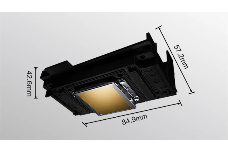 رأس الطابعة الرقمية الاقتصادية اليابانية XP600/F1080 لأقمشة القمصان طباعة الحيوانات الأليفة النافثة للحبر 100% رأس الطباعة الأصلي EPS