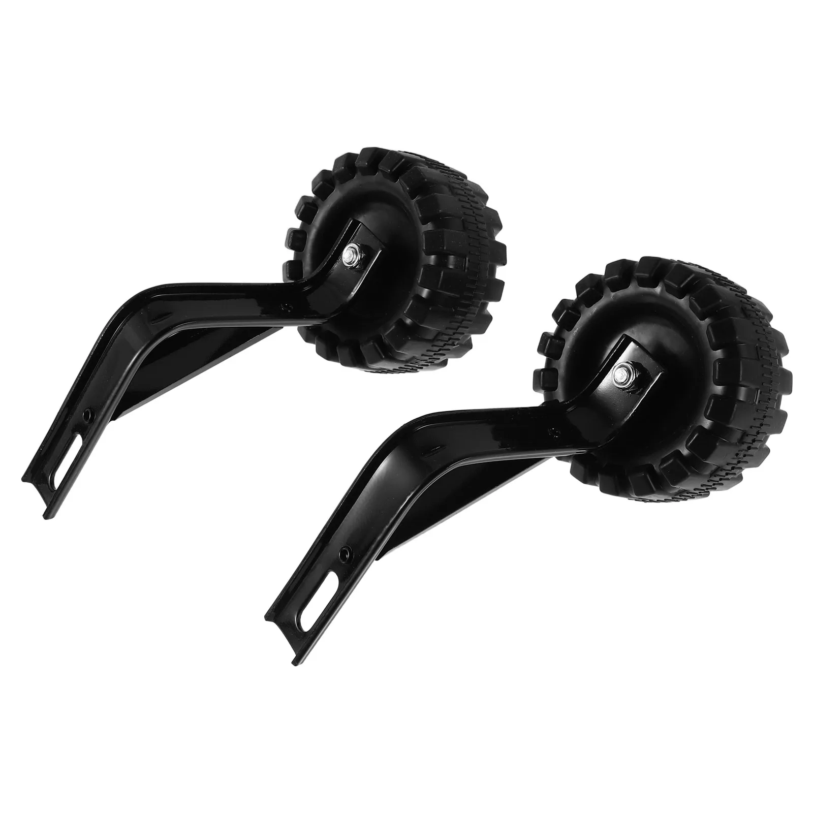

1 Pair Kids Bike Stabilisers Universal Training Wheels 16 Inches Side Rear Wheel Balance Stabilizer Kit For Children Black