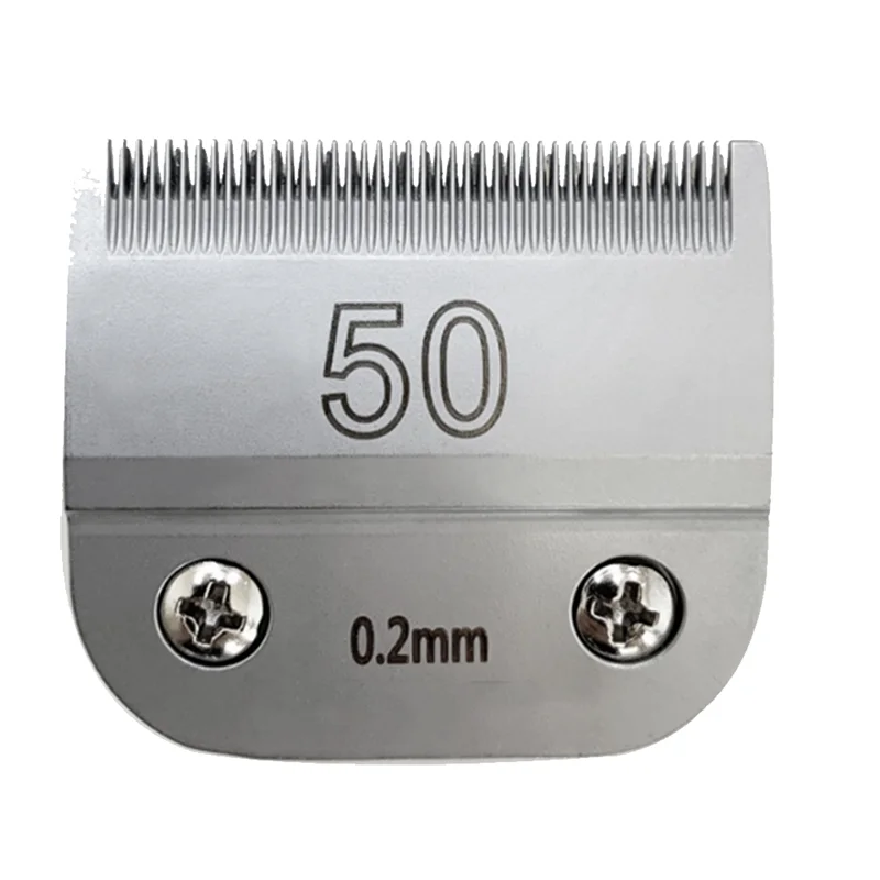 B06B-Detachable  50 Pet Grooming Blade For Andis,Oster A5 & 76 ,Wahl Km Animal Clippers Cut Length 1/125-Inch 0.2Mm