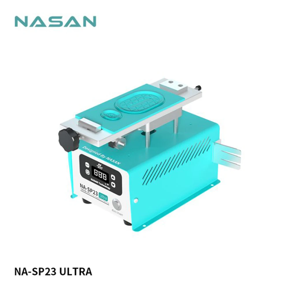 Nasan SP-23 Ultra 7-inch Rotary Screen Heating Separator With Built-in Vacuum Pump For Phone LCD Screen/OCA Glue Remove Machine