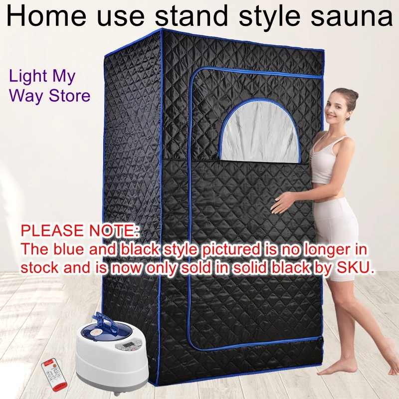 Home stand model portable full-body sauna room fumigator sweatshop steam sauna box