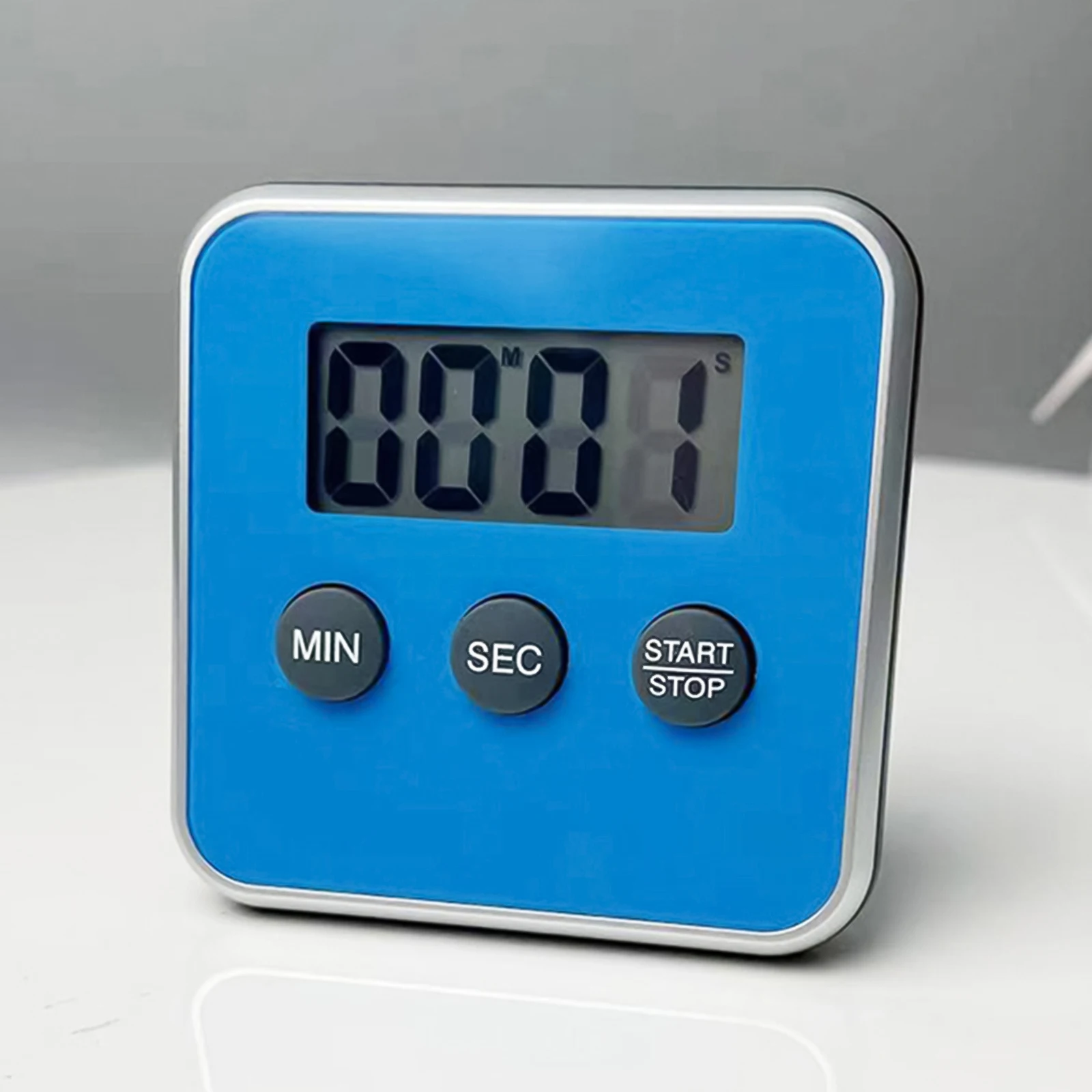 For accurate Time Monitoring with LCD Display Easy to Read Scale Alarm Function Stand and Magnets for Convenience