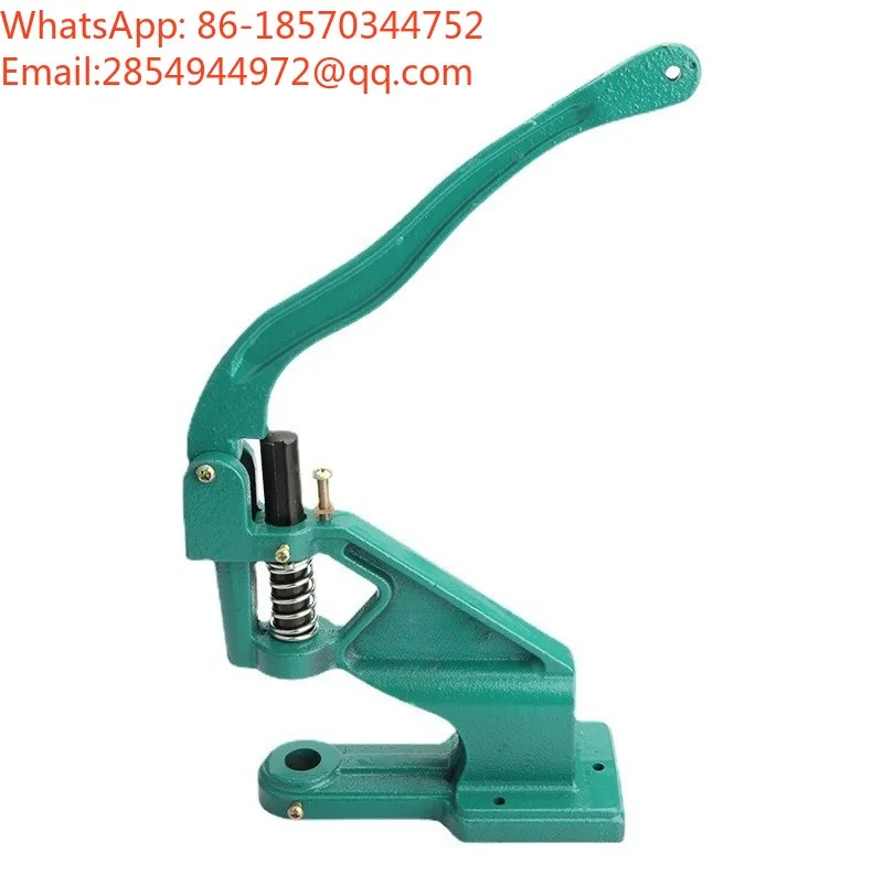 Hand-press Buttonholing Machine, Eyelet and Buttonhole Rivet Manual Installation Press