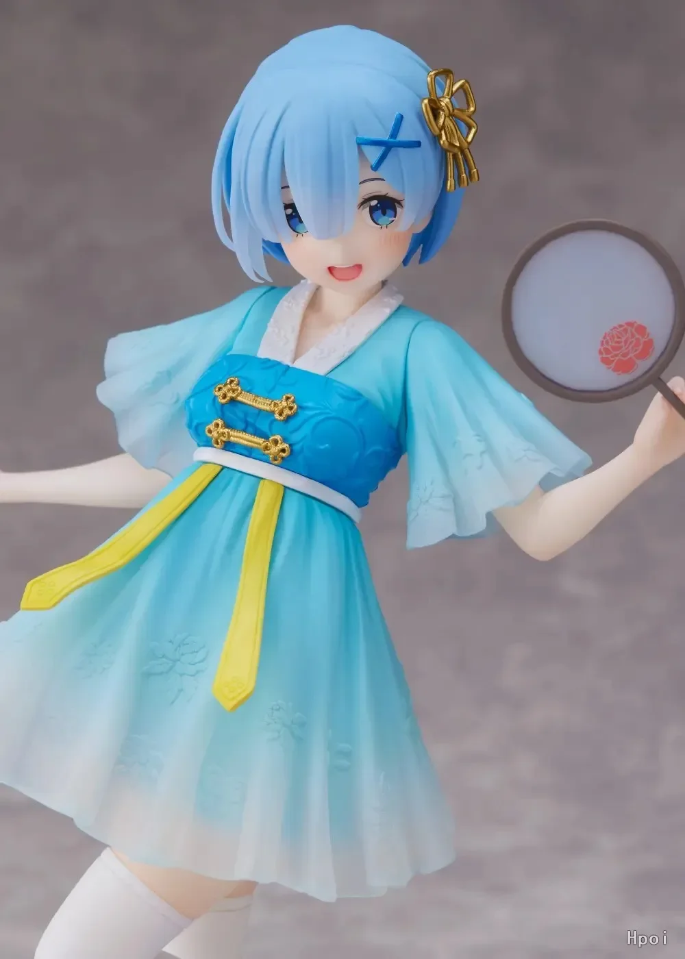 Re:Zero Anime kara Hajimeru Isekai Seikatsu Rem FigureChinese style dress Maid Kawaii girl Model Toy Gift Action Figure