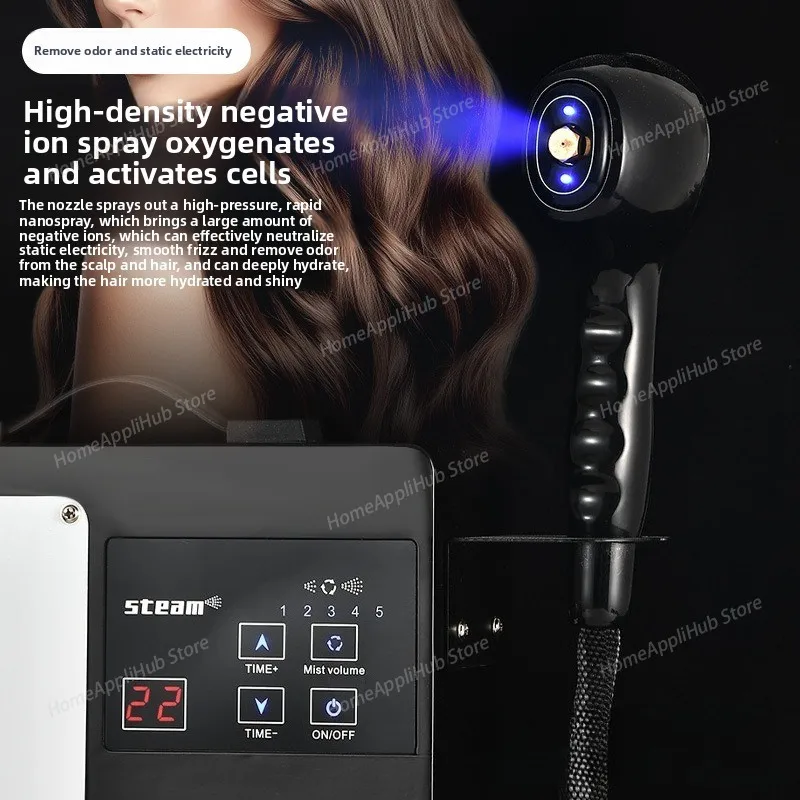 Hair Care Perm Spray, Salon Blue Light Device - Hair Perming, Coloring and Hydrating Care keratin argan oil hair treatment xampu