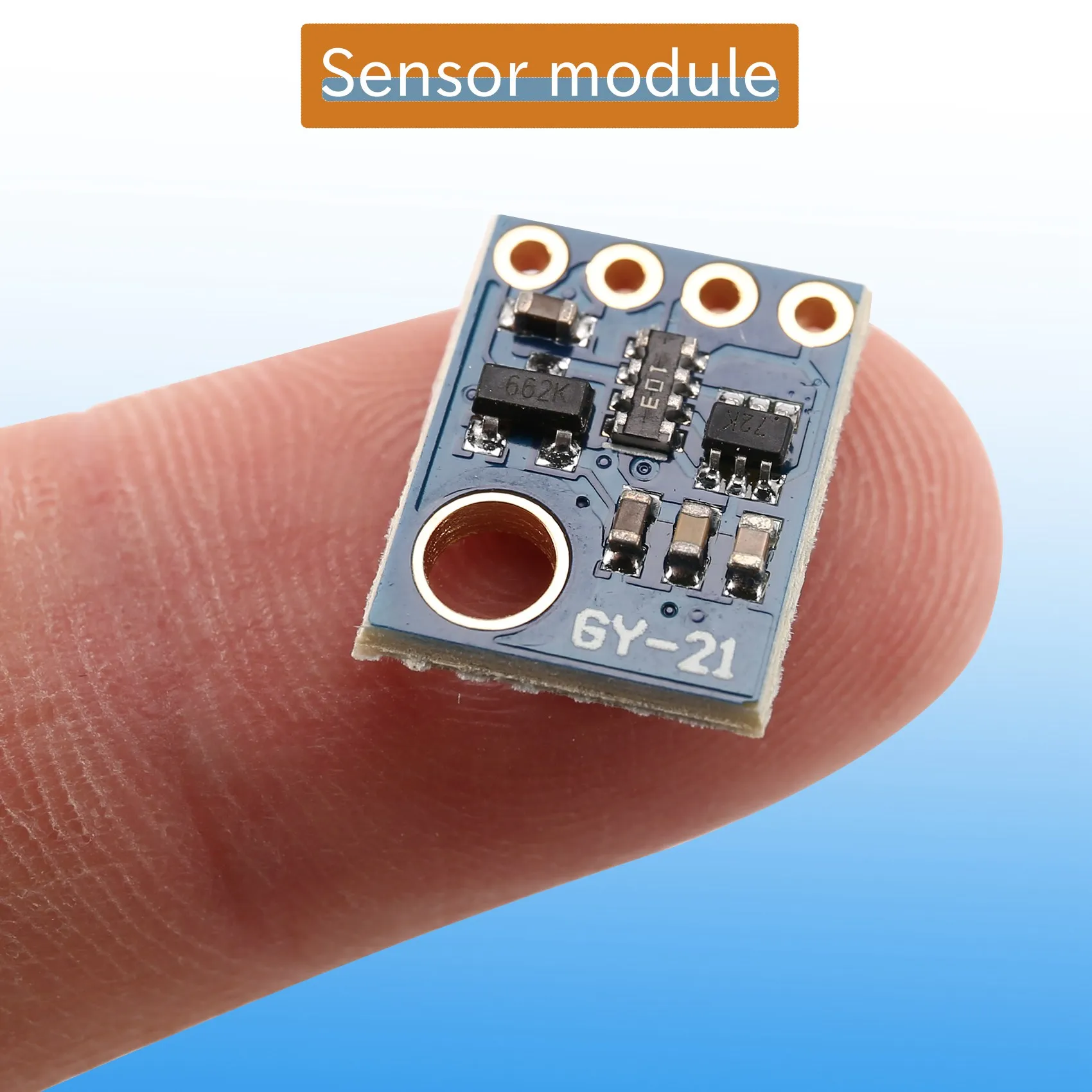 

Classic-5PC Si7021 GY-21 SHT21 HTU21 Digital Humidity Temperature Sensor Module Replace SHT11 SHT15 For Low Power CMOS IC Module