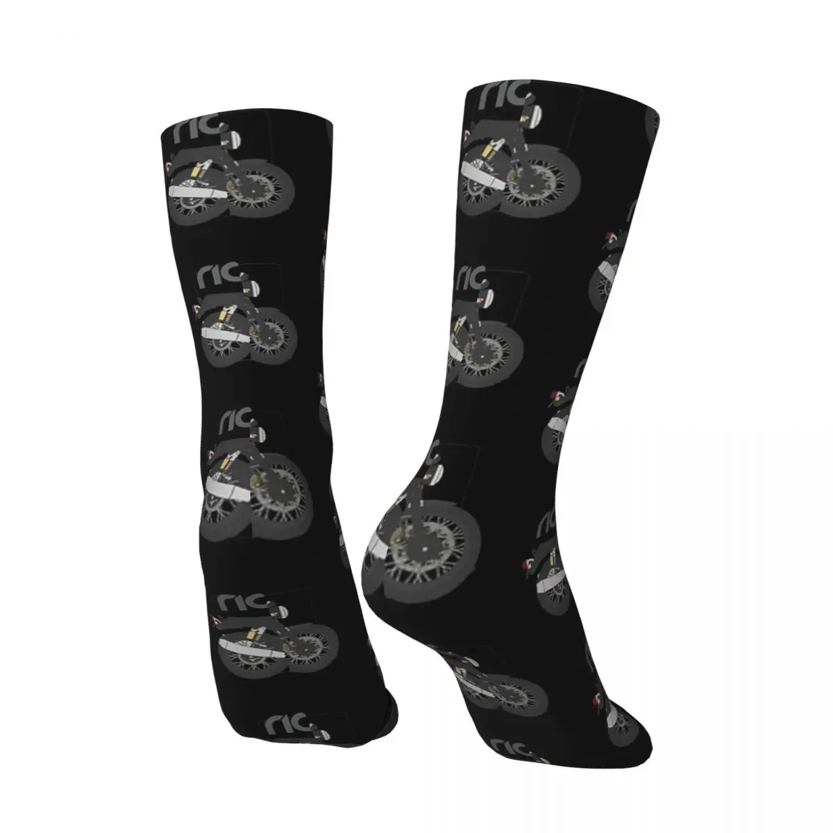 Royals Enfields Stockings interceptor Graphic Modern Socks Autumn Anti-Slip Socks Couple Cycling High Quality Socks