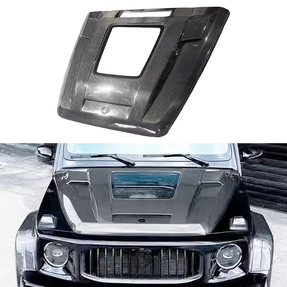 

Carbon Fiber IM Style Front Hood for Benz G63 W464 Engine Bonnet Car Accessory