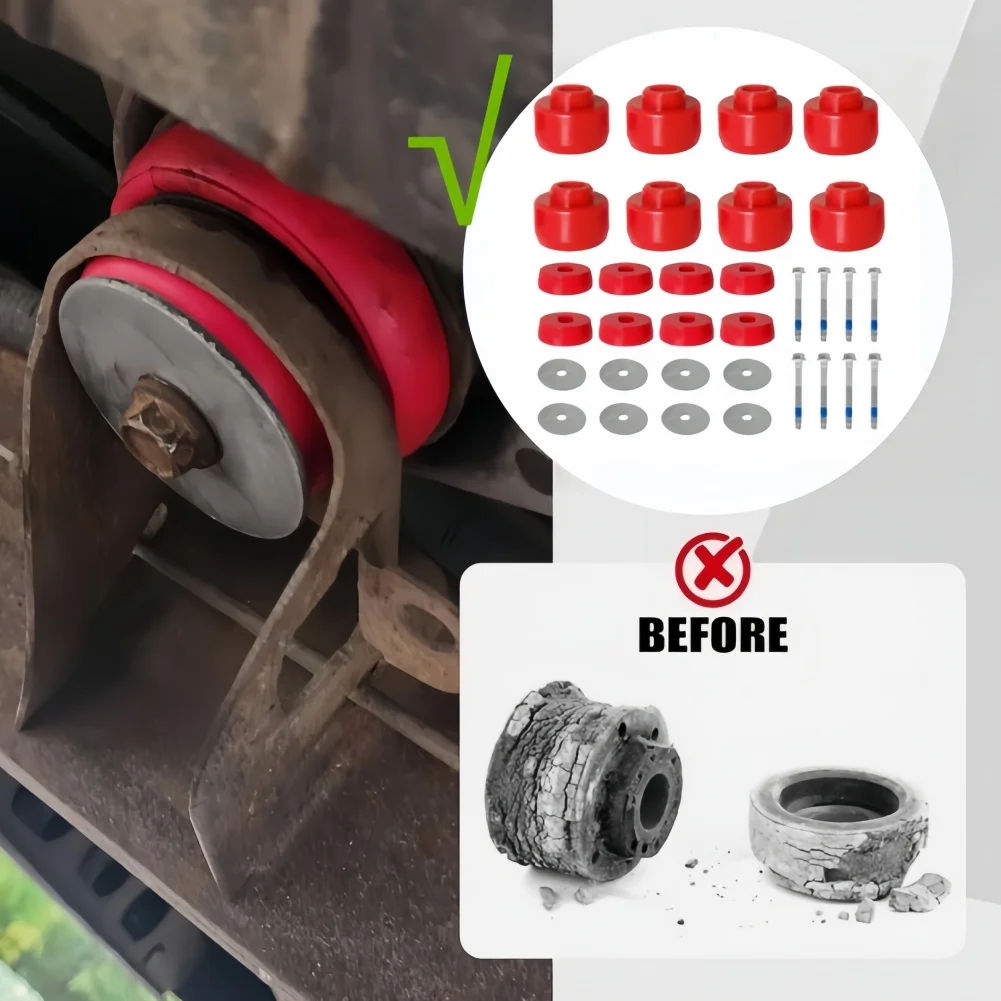 

Body Cab Mount Bushing Kits Vehicle Cab Installation Bolts OEM 11516868 ,15704260 ,7141 For Chevy For Silverado For GMC