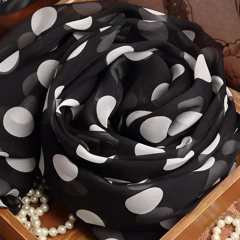 Fimtairah シルクスカーフスカーフ Femme100% 本物のシルクスカーフ女性 2020 杭州プリントネッカチーフシルクショールラップ女性のための