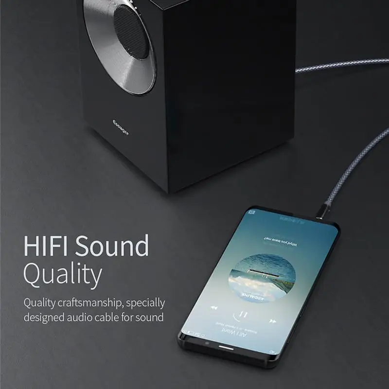 Аудиокабель с разъемом 3,5 мм «Папа-папа», 3,5 мм