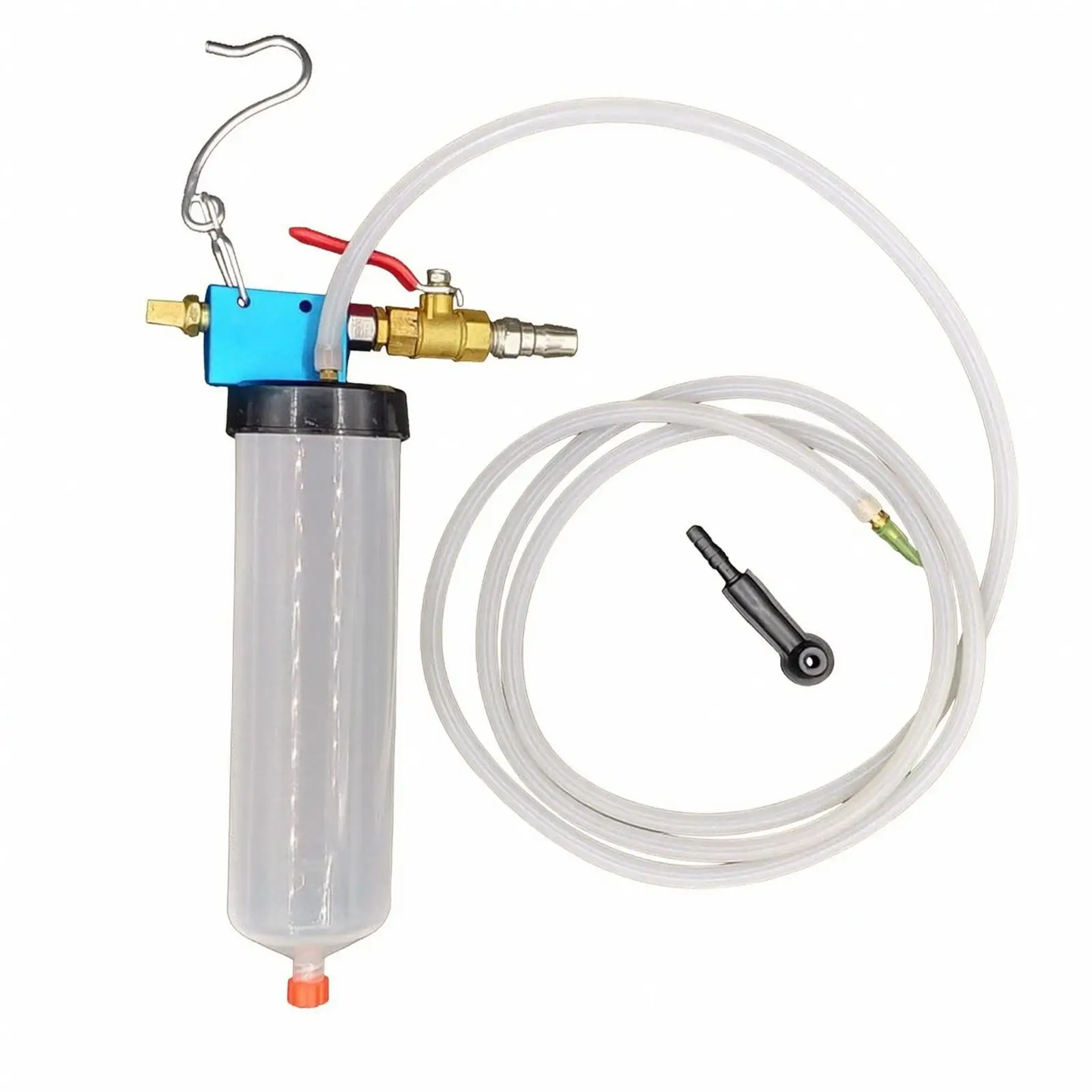 Air-Operated Brake Fluid Extractor Portable Tool Resistant for Mechanics