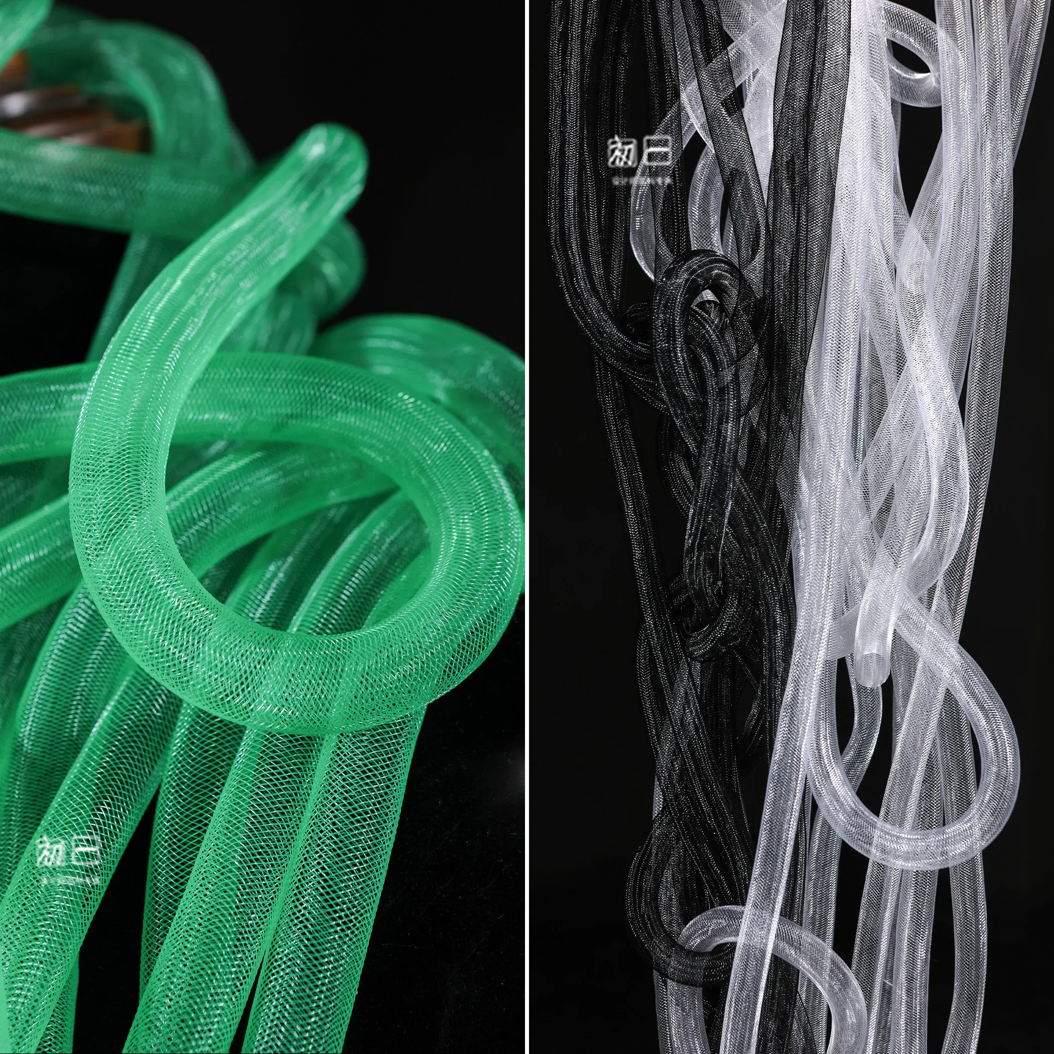 Elastic Twisted Pipe Three-Dimensional Modeling Yarn Creative Handmade DIY Accessories Clothing Designer Accessories