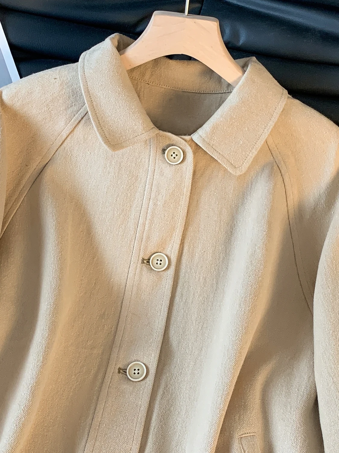 高級斜め綿素材 カラー オルト ジャエット 大きいサイズ レディース ファッション 秋服 斜め襟 ロングスリーブ ターン...