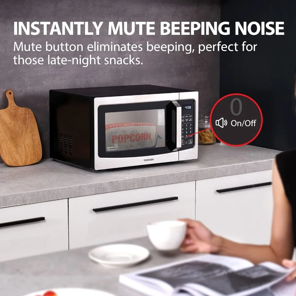 Microwave Ovens, Smart Countertop Sensor Reheat, Works With Alexa & Remote Control, Kitchen Essentials, Microwave Ovens